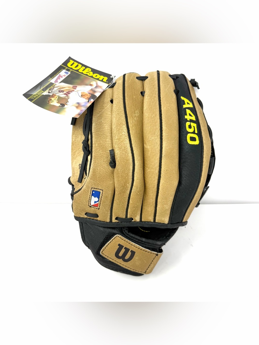 Wilson A450 Leather Baseball Glove 12" RHT A0450 TZS12 NWT NOS NEW (READ)